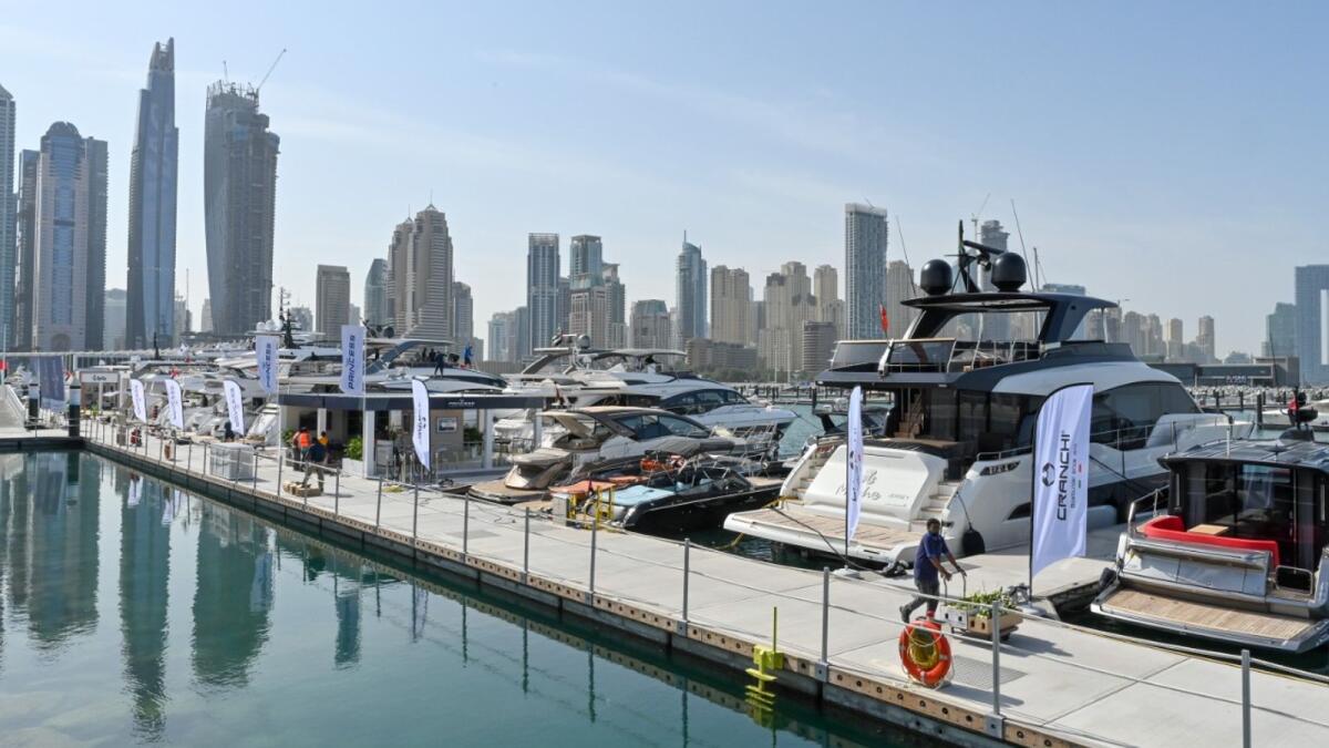  Dubai International Boat Show 2023 in Dubai City, United Arab Emirates  for Auto & Automotive - Image 3